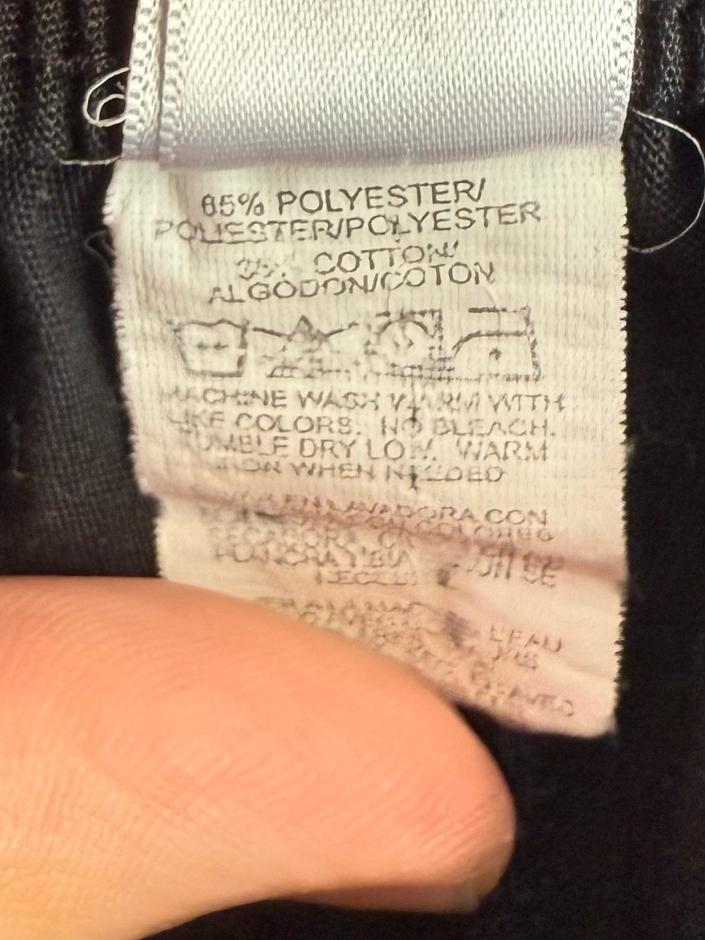 WONDERWINK Black Scrub Pants - Picture 7 of 11